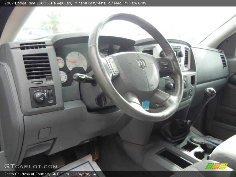 Dashboard of 2007 Ram 2500 SLT Mega Cab