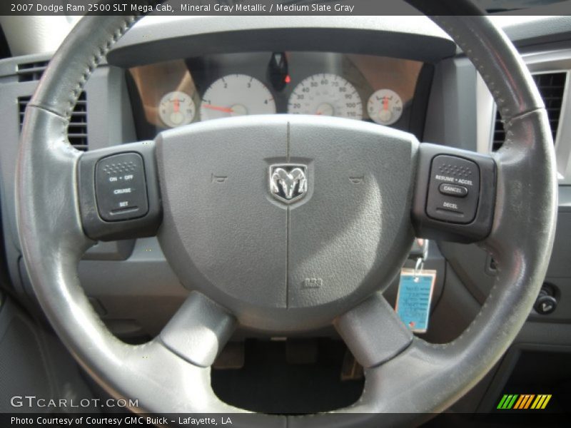 Mineral Gray Metallic / Medium Slate Gray 2007 Dodge Ram 2500 SLT Mega Cab