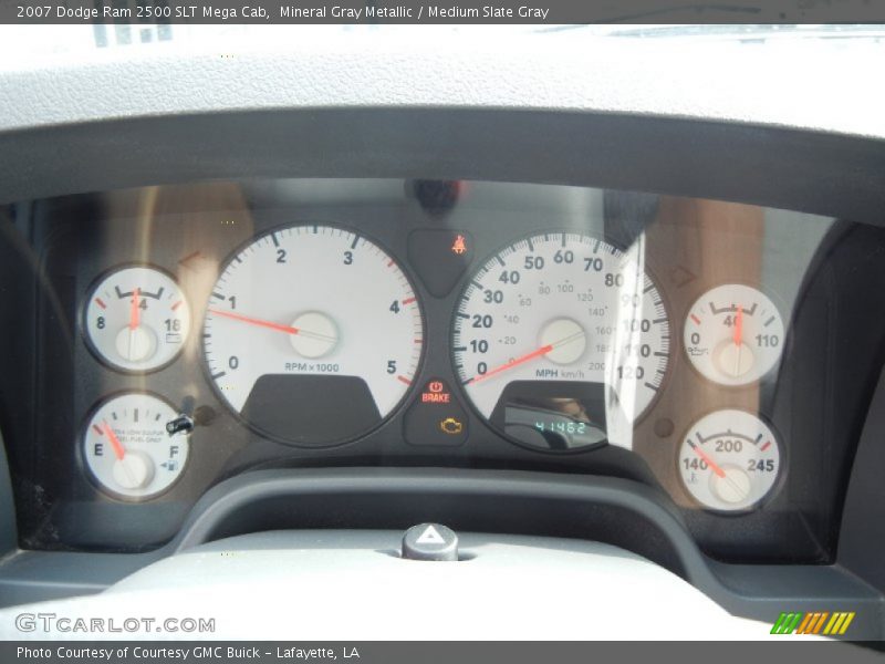Mineral Gray Metallic / Medium Slate Gray 2007 Dodge Ram 2500 SLT Mega Cab