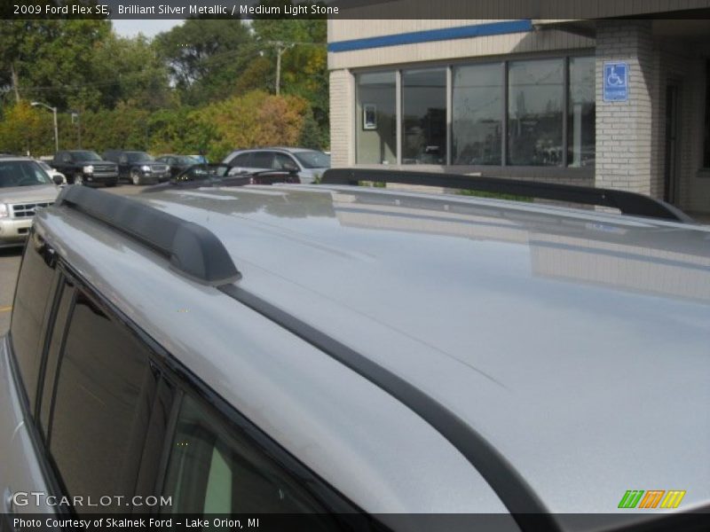 Brilliant Silver Metallic / Medium Light Stone 2009 Ford Flex SE