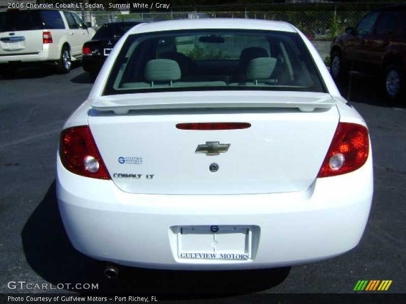 Summit White / Gray 2006 Chevrolet Cobalt LT Sedan