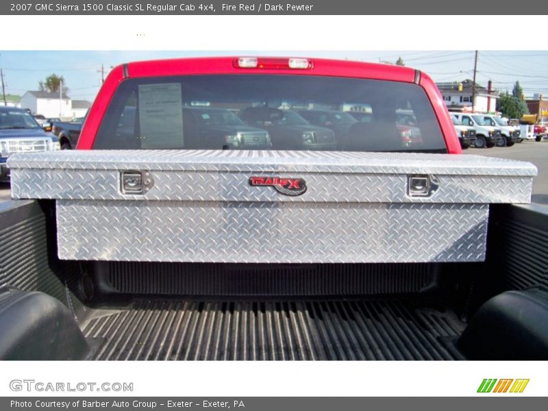Fire Red / Dark Pewter 2007 GMC Sierra 1500 Classic SL Regular Cab 4x4