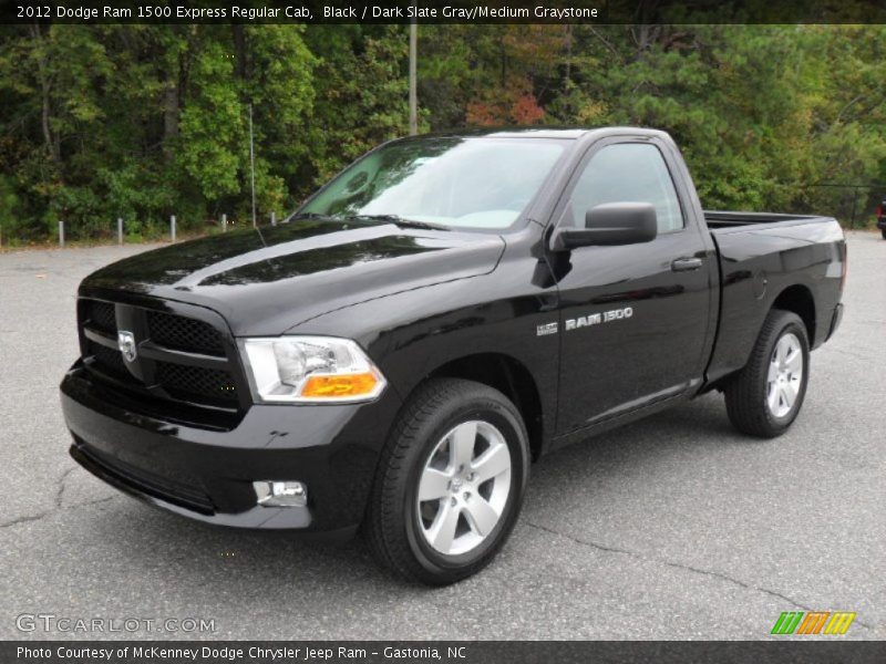  2012 Ram 1500 Express Regular Cab Black