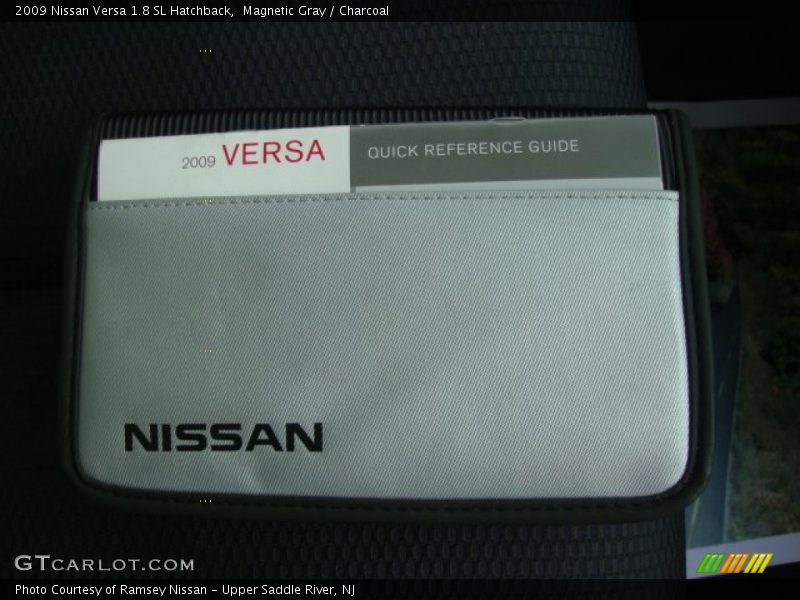 Magnetic Gray / Charcoal 2009 Nissan Versa 1.8 SL Hatchback