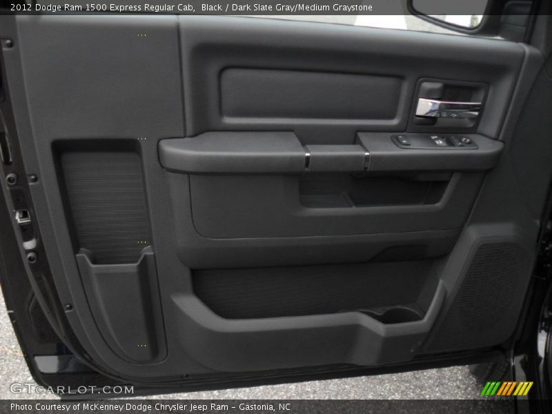 Black / Dark Slate Gray/Medium Graystone 2012 Dodge Ram 1500 Express Regular Cab