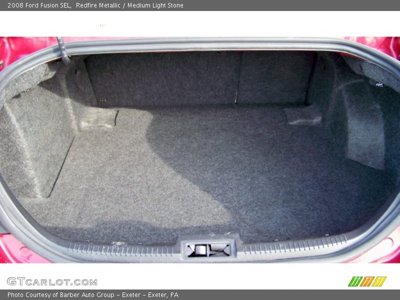 Redfire Metallic / Medium Light Stone 2008 Ford Fusion SEL