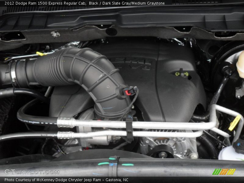 Black / Dark Slate Gray/Medium Graystone 2012 Dodge Ram 1500 Express Regular Cab