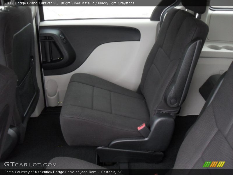 Bright Silver Metallic / Black/Light Graystone 2012 Dodge Grand Caravan SE