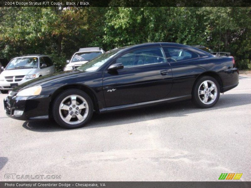 Black / Black 2004 Dodge Stratus R/T Coupe