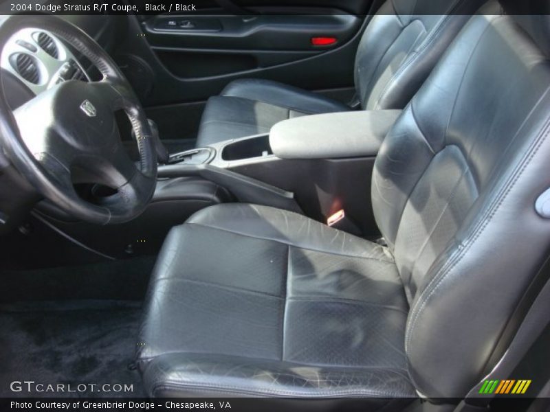 Black / Black 2004 Dodge Stratus R/T Coupe