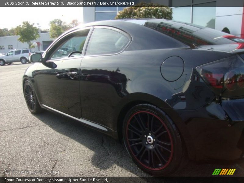 Black Sand Pearl / Dark Charcoal/Red 2009 Scion tC Release Series 5.0