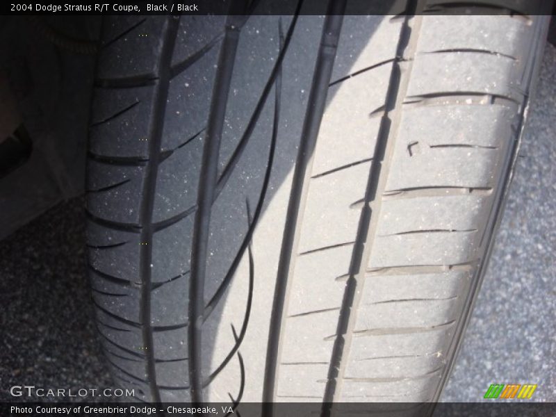 Black / Black 2004 Dodge Stratus R/T Coupe