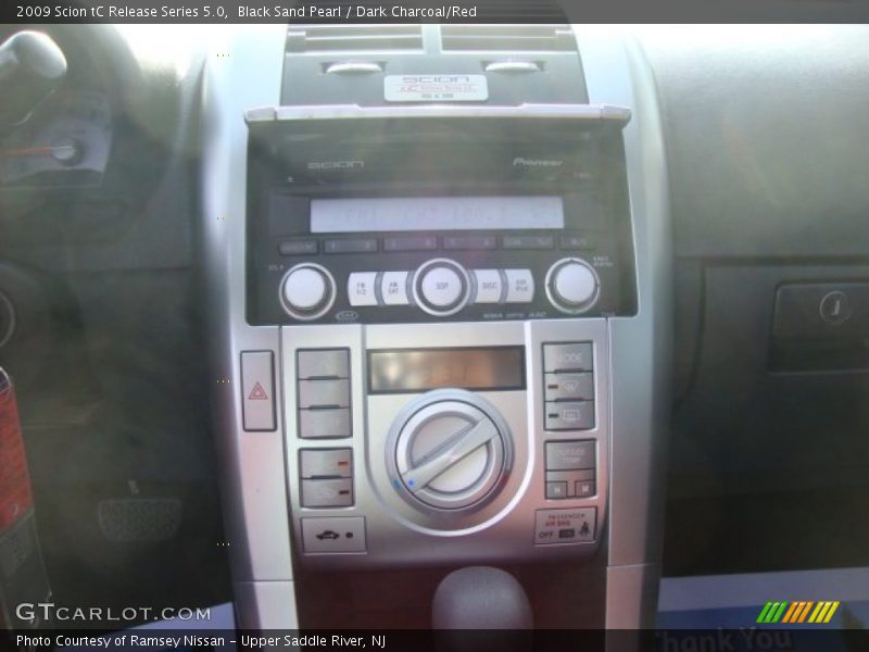 Black Sand Pearl / Dark Charcoal/Red 2009 Scion tC Release Series 5.0