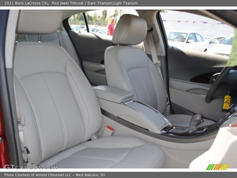 Red Jewel Tintcoat / Dark Titanium/Light Titanium 2011 Buick LaCrosse CXL