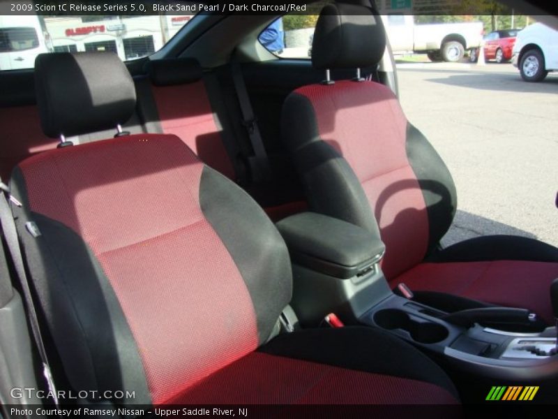 2009 tC Release Series 5.0 Dark Charcoal/Red Interior