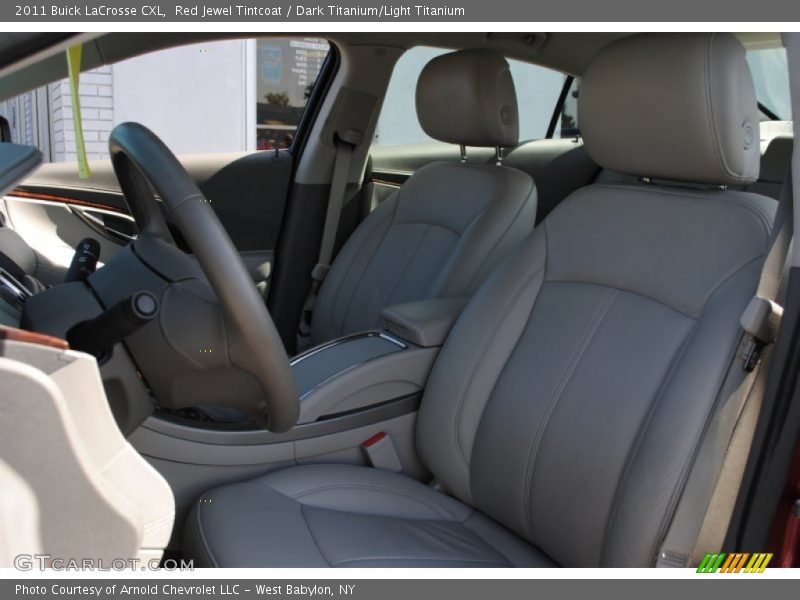 Red Jewel Tintcoat / Dark Titanium/Light Titanium 2011 Buick LaCrosse CXL