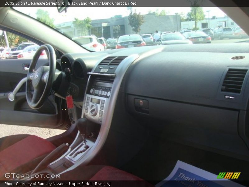 Black Sand Pearl / Dark Charcoal/Red 2009 Scion tC Release Series 5.0