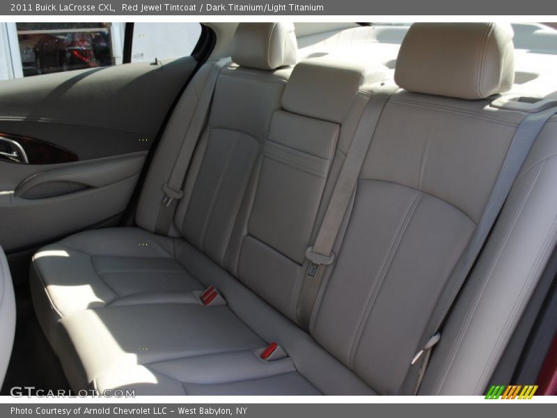 Red Jewel Tintcoat / Dark Titanium/Light Titanium 2011 Buick LaCrosse CXL