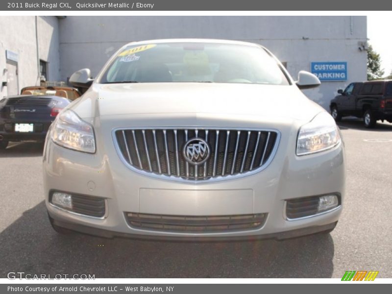 Quicksilver Metallic / Ebony 2011 Buick Regal CXL
