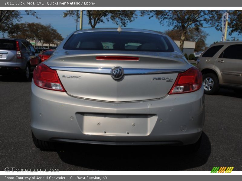 Quicksilver Metallic / Ebony 2011 Buick Regal CXL