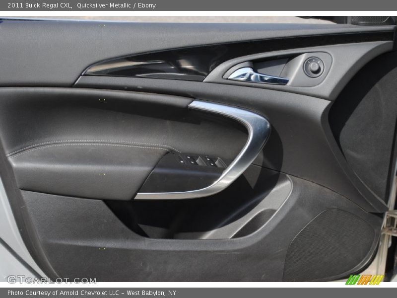 Quicksilver Metallic / Ebony 2011 Buick Regal CXL