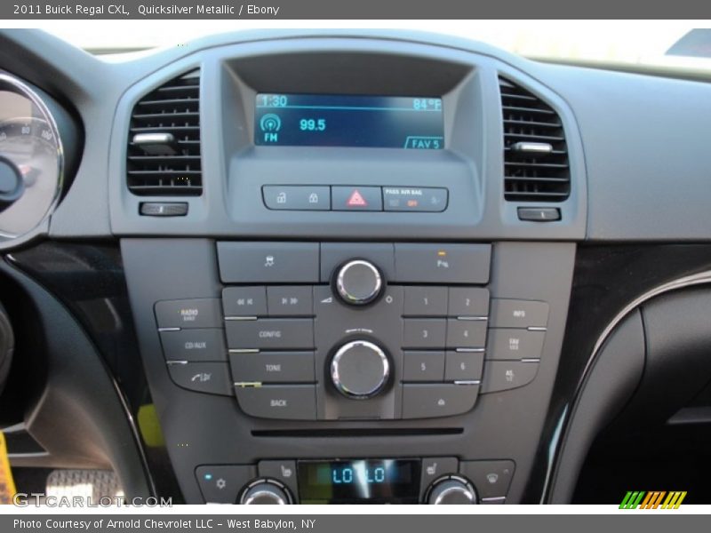 Controls of 2011 Regal CXL