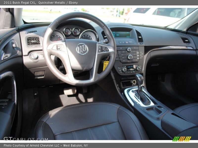 Quicksilver Metallic / Ebony 2011 Buick Regal CXL