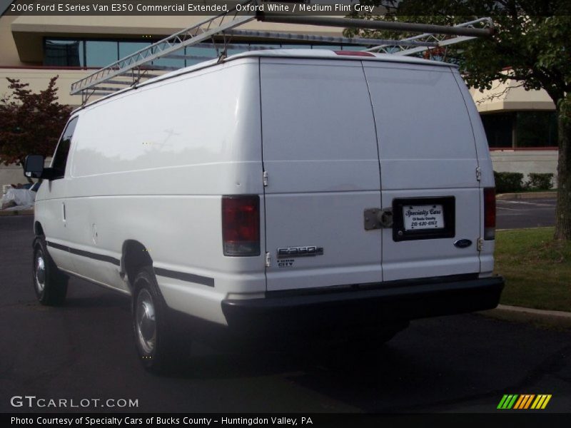 Oxford White / Medium Flint Grey 2006 Ford E Series Van E350 Commercial Extended