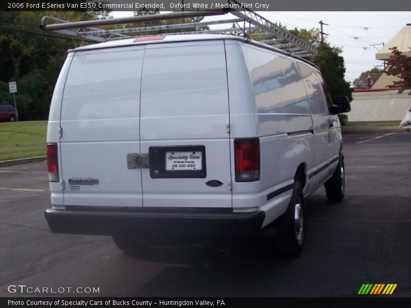 Oxford White / Medium Flint Grey 2006 Ford E Series Van E350 Commercial Extended