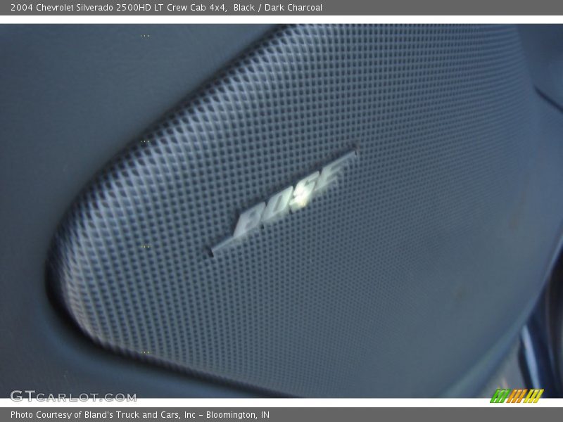 Black / Dark Charcoal 2004 Chevrolet Silverado 2500HD LT Crew Cab 4x4