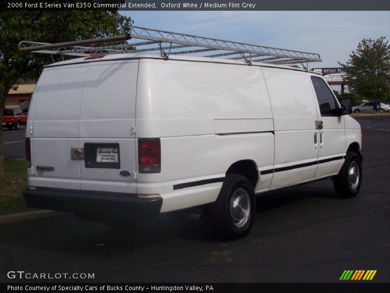 Oxford White / Medium Flint Grey 2006 Ford E Series Van E350 Commercial Extended