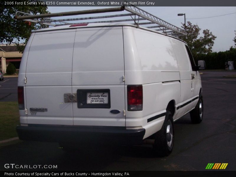 Oxford White / Medium Flint Grey 2006 Ford E Series Van E350 Commercial Extended