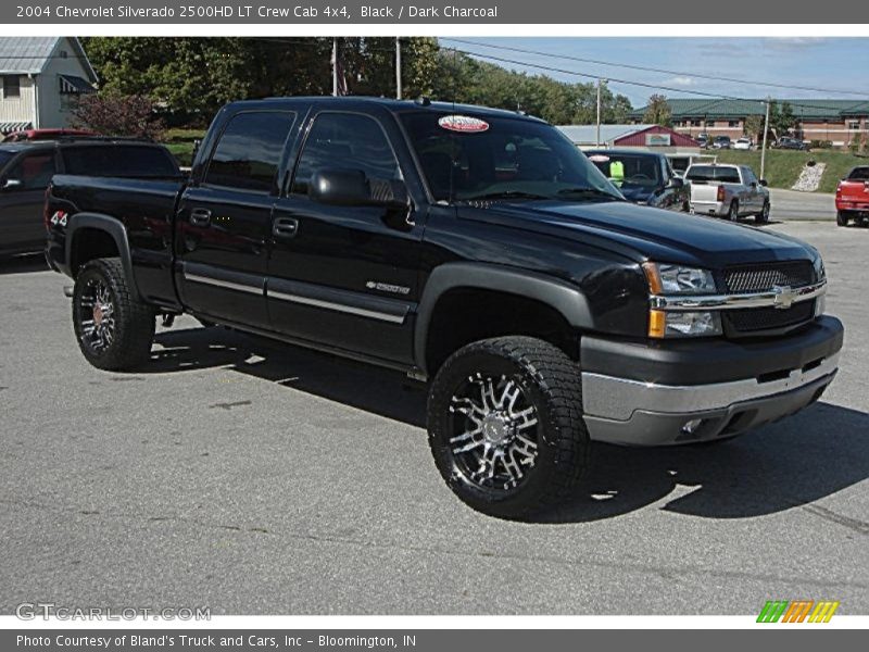 Black / Dark Charcoal 2004 Chevrolet Silverado 2500HD LT Crew Cab 4x4