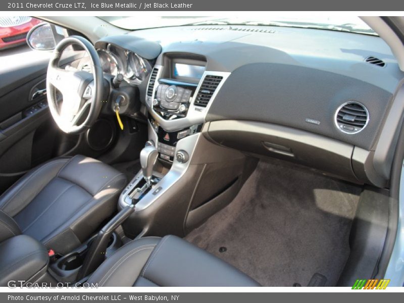 Ice Blue Metallic / Jet Black Leather 2011 Chevrolet Cruze LTZ