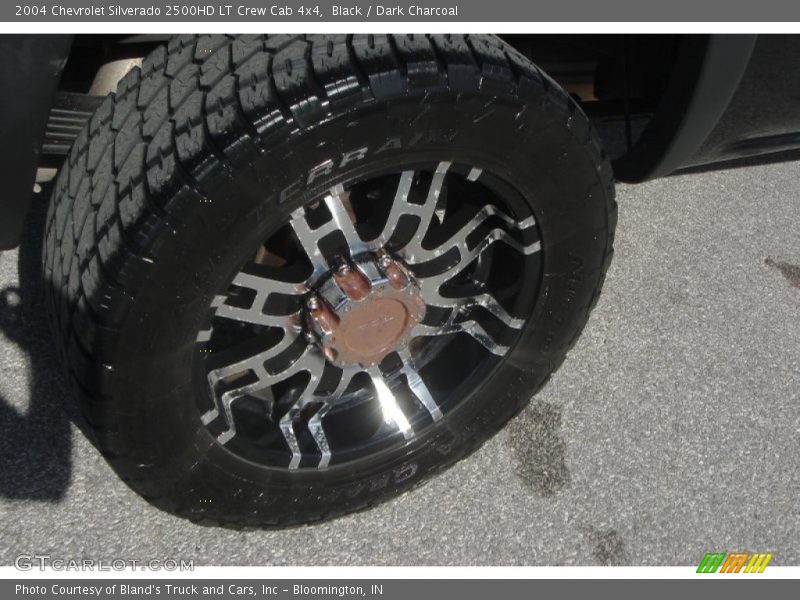 Black / Dark Charcoal 2004 Chevrolet Silverado 2500HD LT Crew Cab 4x4