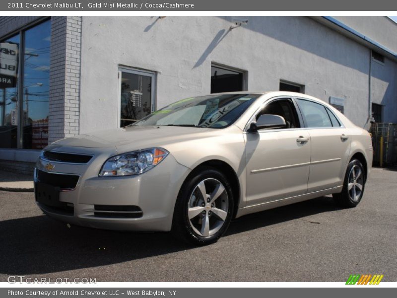 Gold Mist Metallic / Cocoa/Cashmere 2011 Chevrolet Malibu LT