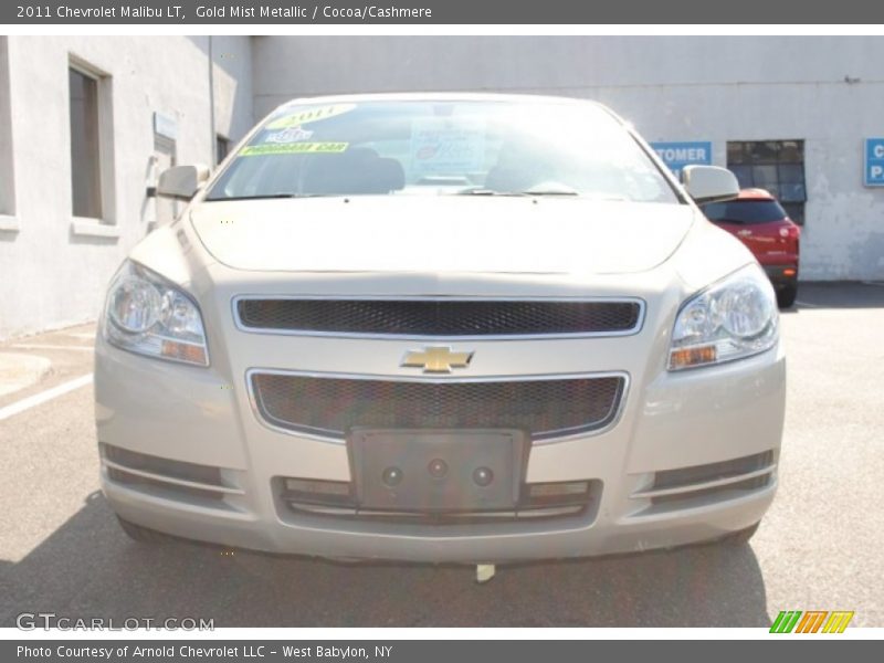 Gold Mist Metallic / Cocoa/Cashmere 2011 Chevrolet Malibu LT
