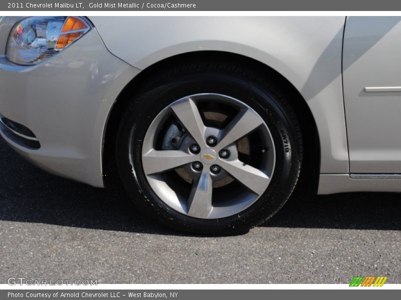 Gold Mist Metallic / Cocoa/Cashmere 2011 Chevrolet Malibu LT