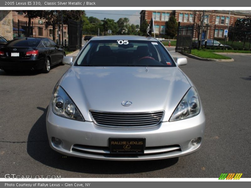 Classic Silver Metallic / Black 2005 Lexus ES 330