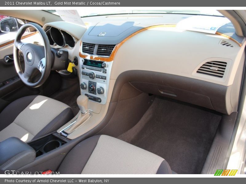 Gold Mist Metallic / Cocoa/Cashmere 2011 Chevrolet Malibu LT