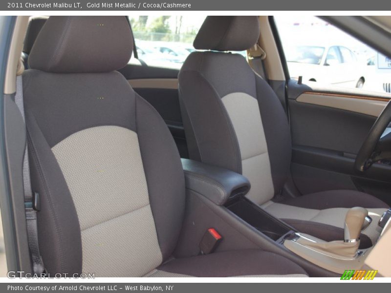 Gold Mist Metallic / Cocoa/Cashmere 2011 Chevrolet Malibu LT