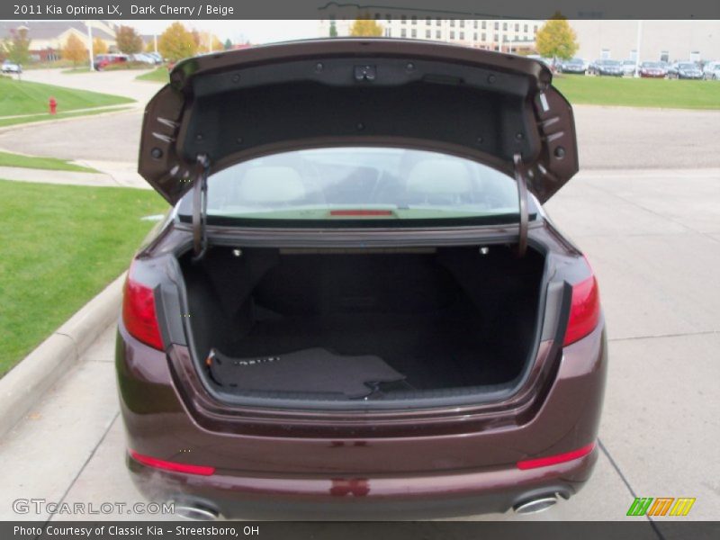 Dark Cherry / Beige 2011 Kia Optima LX