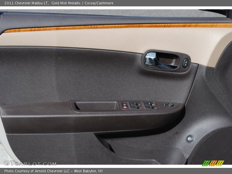 Gold Mist Metallic / Cocoa/Cashmere 2011 Chevrolet Malibu LT