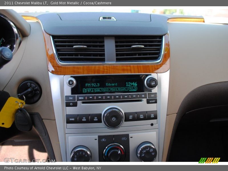 Gold Mist Metallic / Cocoa/Cashmere 2011 Chevrolet Malibu LT