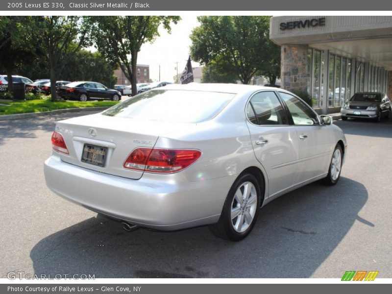 Classic Silver Metallic / Black 2005 Lexus ES 330