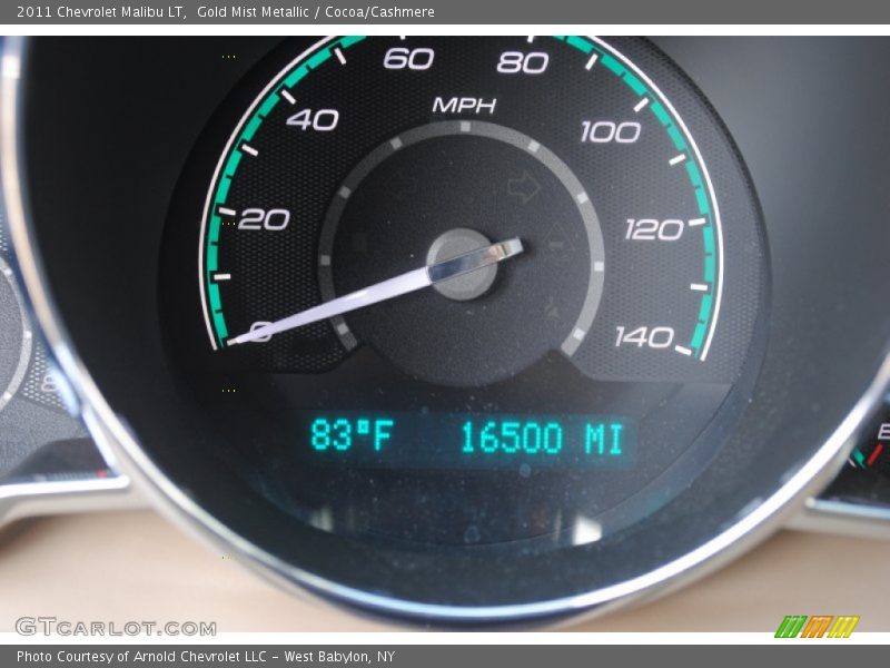 Gold Mist Metallic / Cocoa/Cashmere 2011 Chevrolet Malibu LT
