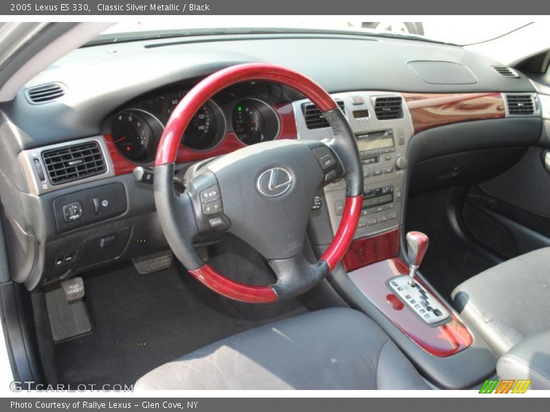 Classic Silver Metallic / Black 2005 Lexus ES 330