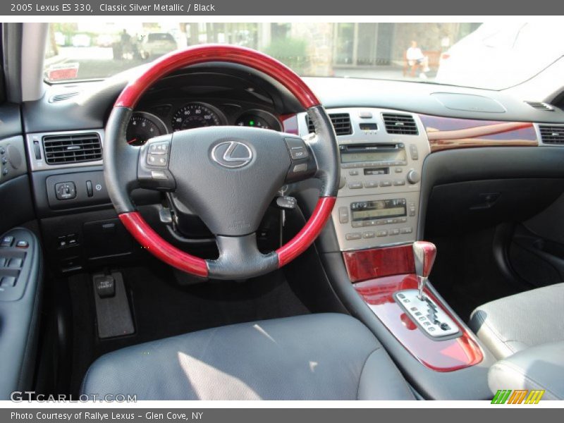 Classic Silver Metallic / Black 2005 Lexus ES 330