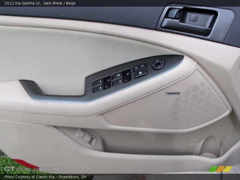 Satin Metal / Beige 2011 Kia Optima LX