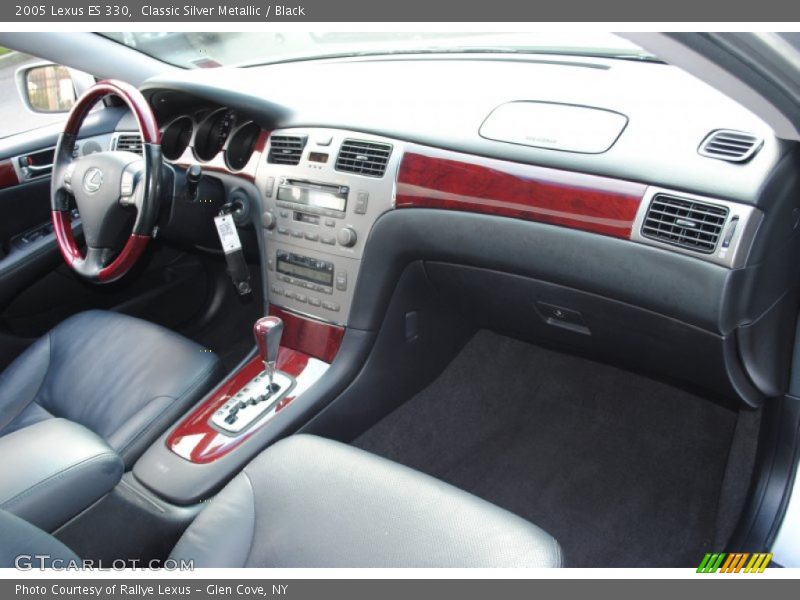 Classic Silver Metallic / Black 2005 Lexus ES 330